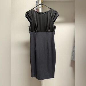 Limited black and gray sleek dress size 4